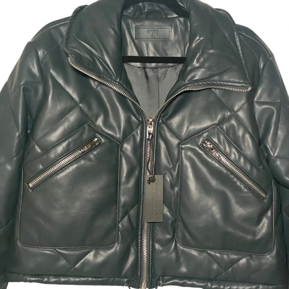 Blank NYC On The Rise Puffer Bomber Jacket - Picture 15 of 15